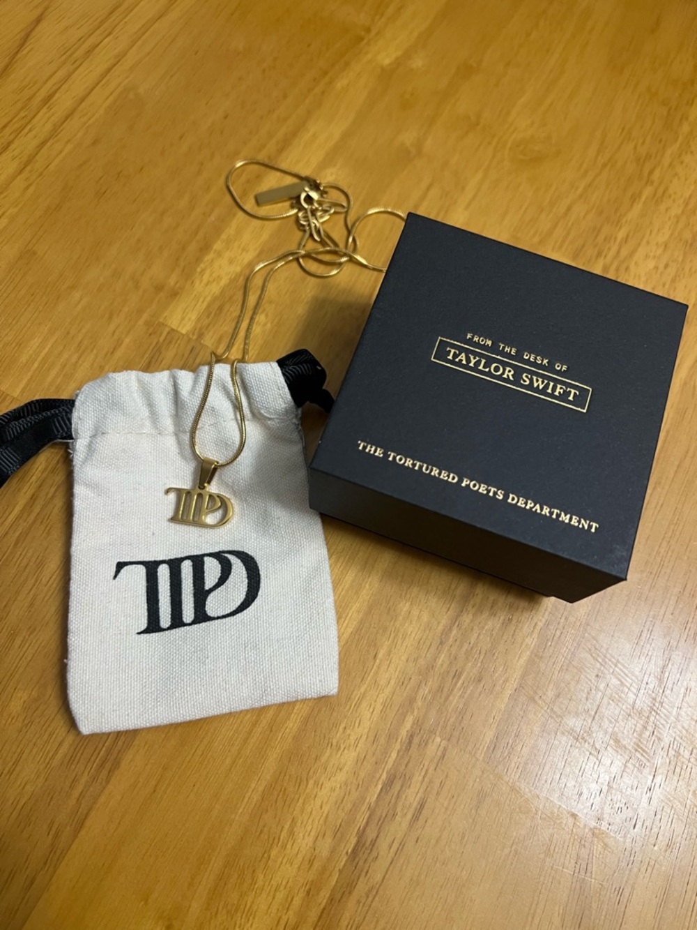Taylor Swift TTPD Necklace